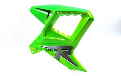 Obudowa baku prawa zielona Barton Hyper 125 154FMI Motocykl 125