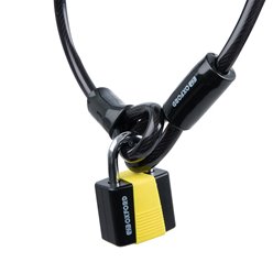 Oxford Linka Loop Lock Junior 1,8M x 10MM Czarny | LK222