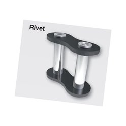 Zakuwka łańcucha 520 SDZZ ACTIVE RING Złota RIVET CZ | CZ520SDZZRIVGL