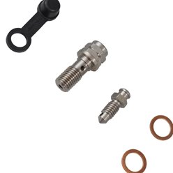 Śruba krótka + odpowietrznik do zacisku hamulcowego KTM SX 85 M8x1,0 Moto-Master | M213092