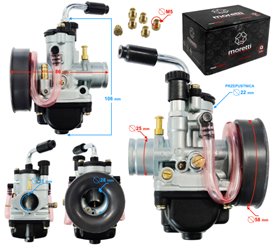 Gaźnik AM6 / Minarelli / 1E40MB 2T 50cc MORETTI | 5905220862887