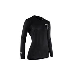 Koszulka rowerowa damska MTB Gravity 4.0 Jersey Black (M) LEATT | 5022080632