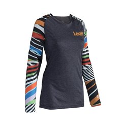Koszulka rowerowa (Damska) MTB ALLMTN 3.0 Szary/Multicolor L Leatt | 5024130673