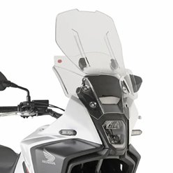 Szyba Honda NX 500 (max 53,5x45cm) regulowana AIRFLOW (12cm zakres regulacji) przezroczysta Kappa | KAF1203B