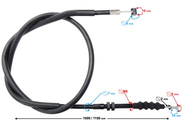 Linka sprzęgła  VOGE 300 Rally