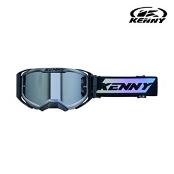 Kenny Racing Gogle Performance EVO 2 Prism Matt Lustro szary/czarny | 251-0702011-14