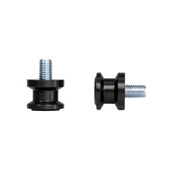 Rolki (slidery) wkręcane do wahacza M10X1,25 czarny Biketec | ROL7