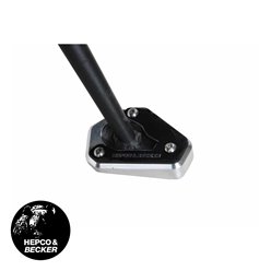 Poszerzenie stopki bocznej srebrno-czarne Kawasaki Z 900 RS/SE/Black Ball Edition Hepco&Becker | 42112559 00 91