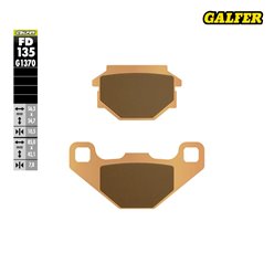 Klocki hamulcowe KH173 spiek metaliczny Galfer | FD135G1370