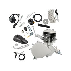 Mocny silnik do roweru 80 cm3 2T, zestaw do roweru spalinowego Moretti