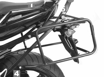 Stelaż kufrów bocznych Yamaha FZ 1 Fazer 2006 - 2015 Hepco Becker | 6504515 00 01