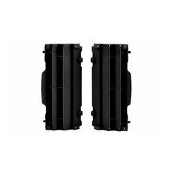 Osłony chłodnicy (kratki - komplet) KTM SX/SXF, EXC/EXCF, Husqvarna TE/FE/TC/FC 125/450 czarny Polisport | 8455300001