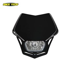 Lampa przednia V-Face Czarny RACETECH | MASKNR00008