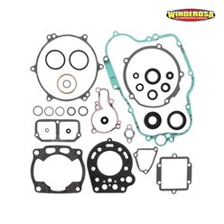 WINDEROSA (VERTEX) KOMPLET USZCZELEK Z USZCZELNIACZAMI SILNIKOWYMI KAWASAKI KX125 1990-1991 (KX 125)