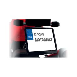 Ramka pod tablicę rejestracyjną Motocykl Czarny BIKETEC | R0193