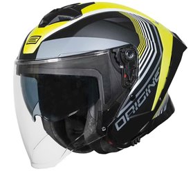 Kask ORIGINE APRICA SHADE matt fluo yellow black XXL
