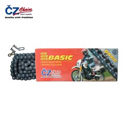 CZ ŁAŃCUCH NAPĘDOWY 420 BASIC (420S) (118 OGNIW) (19,0 KN) + ZAPINKA | CZ420BASIC118