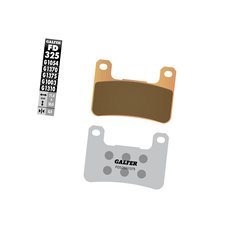 Klocki hamulcowe KH379 Spiek metaliczny Złote SPORT Przód Kawasaki/Suzuki Galfer | FD325G1375