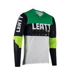 Koszulka rowerowa MTB GRAVITY 4.0 Jersey Zielony/Czarny/Biały Rozmiar S Leatt | 5023035951