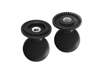 Kulki 22mm ramienia z dwoma przegubami 360, zestaw 2 sztuk Quad Lock | QLP-360-DPAB