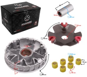 Wariator skuter 4T GY6 tuning