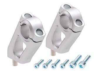 Podwyższenie kierownicy z przesunięciem 20 mm w górę, 30 mm w tył srebrne BMW R 1200 GS Adventure 2008 - 2012 | 4245637 00 09