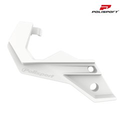 Osłona dolnej części amortyzatora przód (z zestawem montażowym) Husqvarna TC/FC/TE/FE, KTM SX/SX-F/EXC/EXC-F, GAS GAS MC/MC-F, Sherco SE/SE-R/SEF-R Biały Polisport | 8152400002