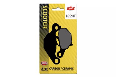 Klocki hamulcowe STREET CERAMIC Suzuki AN 150, AN 125, UC 125/150, UK 125 VECSTAR, UK 110 ADRRES, TR 50 STREET MAGIC Kolor Czarny | 122HF