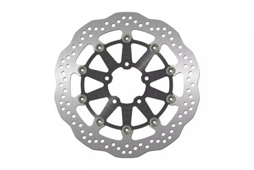 Tarcza hamulcowa przód Suzuki GSX1400, GSXR600/750, GSXR1300, TL1000 (320X69X5mm) (5X10,5mm) WAVE PŁYWAJĄCA (ŚRODEK ALUMINIOWY) | NG458XG