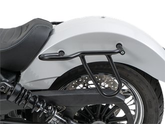 Zestaw: Stelaż boczny pod sakwy Cutout czarny, sakwy Rugged czarne Indian Scout Classic Hepco & Becker | 6277698 00 01