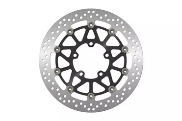 Tarcza hamulcowa przód Kawasaki ZX-6R 636 (310X80X5mm) (5X10,5mm) PŁYWAJĄCA (ŚRODEK ALUMINIOWY) | NG1940G