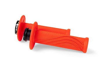 Manetki R20 Lock-On 22+25mm pomarańczowy neon + 8 adapterów rolgażu RACETECH | MPRAN000020