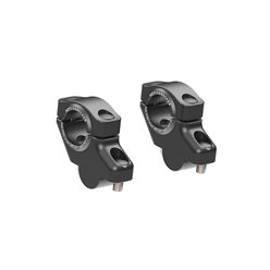 Podwyższenie kierownicy z przesunięciem Suzuki GSX-8T 30 mm wysokości, 21 mm cofnięcia, czarne | 42403555 00 01