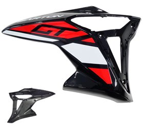 Obudowa baku górna prawa czerwona Barton GT 125