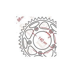 Zębatka tylna Harley Davidson RA 1250 Pan America/S/ST 48 zębów (łańc. 530) JT | JTR7085.48ZBK