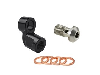 Adapter uniwersalny 30mm do przedłużania przewodów hamulcowych BMW | 4230-MT112-B-BL