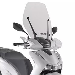 Szyba akcesoryjna Honda SH 125 150 54x49cm przeźroczysta Kappa | KD1181ST