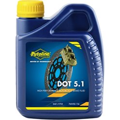 Putoline Płyn hamulcowy DOT 5.1 500ml | PTL74043