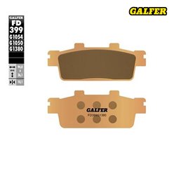 GALFER KLOCKI HAMULCOWE KH427 SPIEK METALICZNY SCOOTER