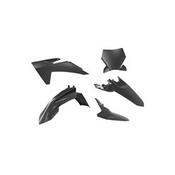 Komplet plastików KTM SX 65 czarny RACETECH | KITKTM-NR0-165
