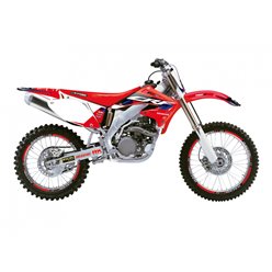 BLACKBIRD KOMPLET NAKLEJEK (OKLEIN) HONDA CRF 450R 2002-2004 DREAM 5 KOLOR CZERWONY CZARNY