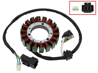 Uzwojenie alternatora stator CF Moto CFORCE 500, CFORCE 600, UFORCE 500 (Gaźnik), UFORCE 600, ZFORCE 600 (54x114,5x28mm) Bronco | AT-01498