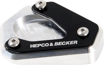 Poszerzenie stopki bocznej srebrno-czarne Kawasaki Z 900 RS/SE/Black Ball Edition Hepco&Becker | 42112559 00 91