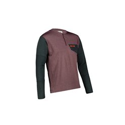 Koszulka rowerowa MTB Trail 4.0 Jersey Malbec (M) LEATT | 5022080492