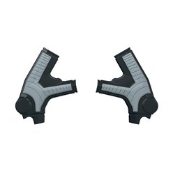 Osłony ramy BI-MATERIAL SUPER GRIP Surron Ultra Bee Czarny/Szary RACETECH | PRTSURNRGR4