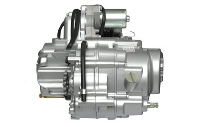 Silnik poziomy 139FMB, 70cc 4T, 4-biegowy manual, srebrny (bez oleju) 139FMB Motorower biegowy