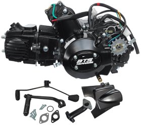 Silnik BTS poziomy 152FMH, 110cc 4T, 4-biegowy Manual, czarny