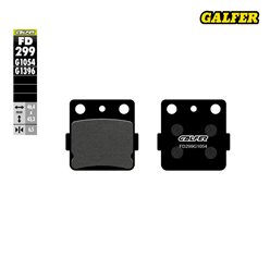 Klocki hamulcowe KH084/3 półmetaliczne (grubość 6,5mm) Galfer | FD299G1054