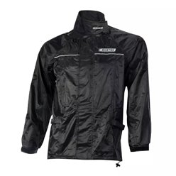 Kurtka przeciwdeszczowa czarna L Biketec | BT7810L