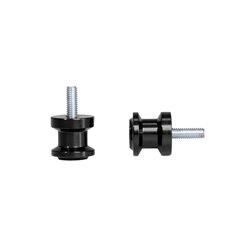Rolki (slidery) wkręcane do wahacza M6X1 czarny Biketec | ROL1